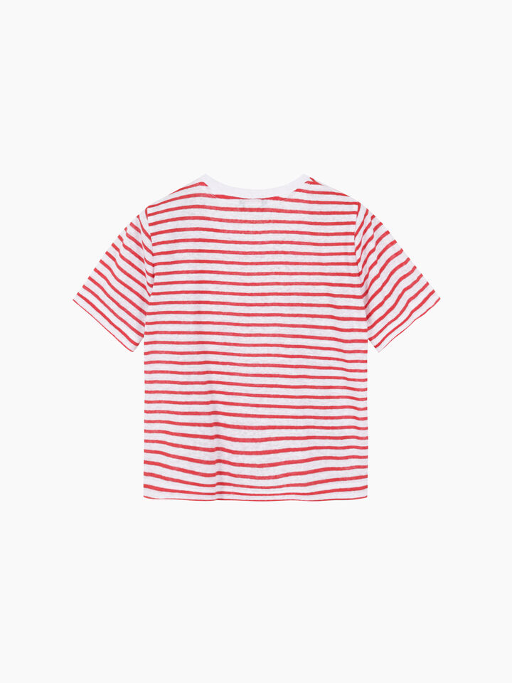T-SHIRT - sisley k short sleeve t-shirt - Red | Sisley K image number 2